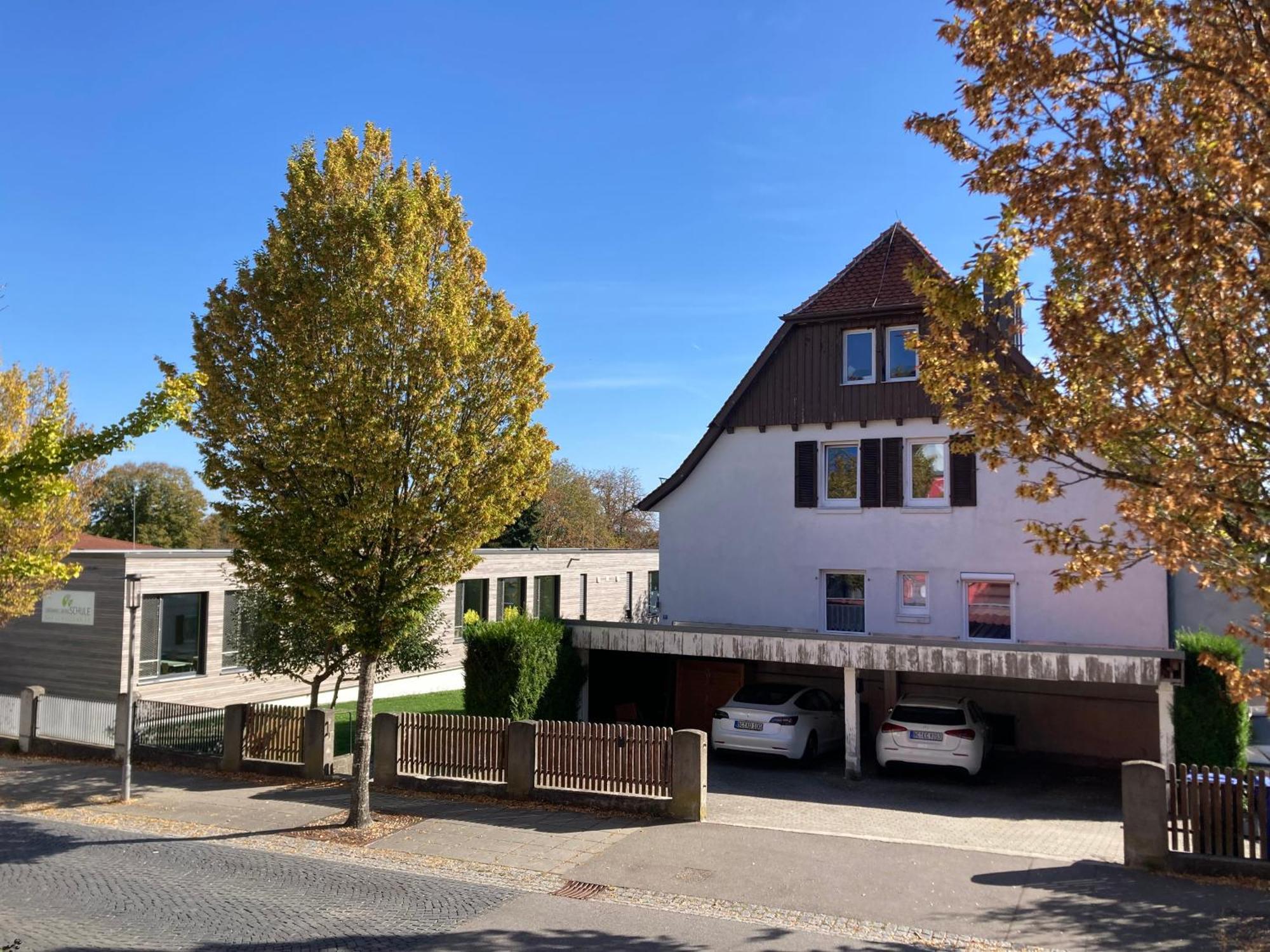 Ferienwohnung Weitblick Bad Schussenried Buitenkant foto
